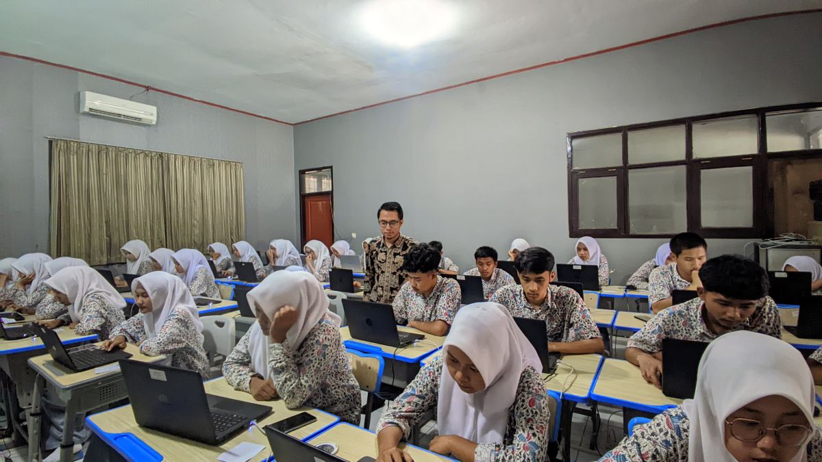 Suasana Tes Kemampuan Akademik